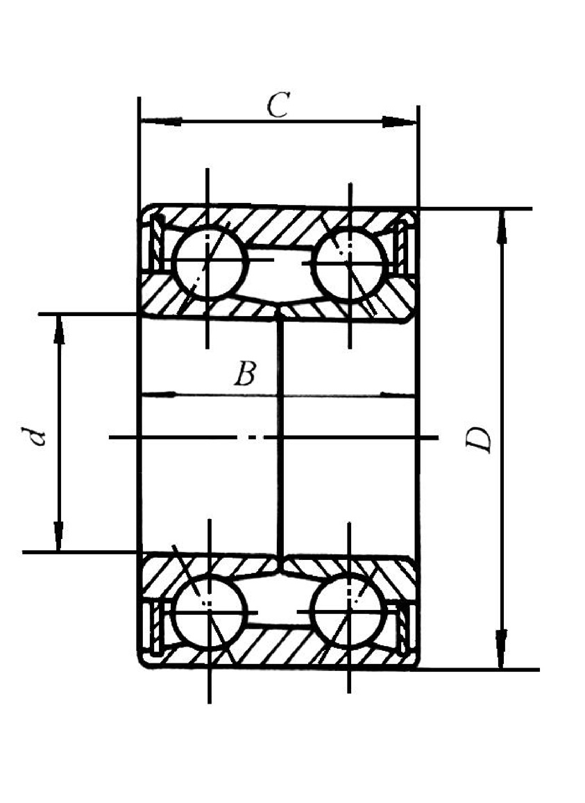 dac型双列角接触球轴承轮毂单元